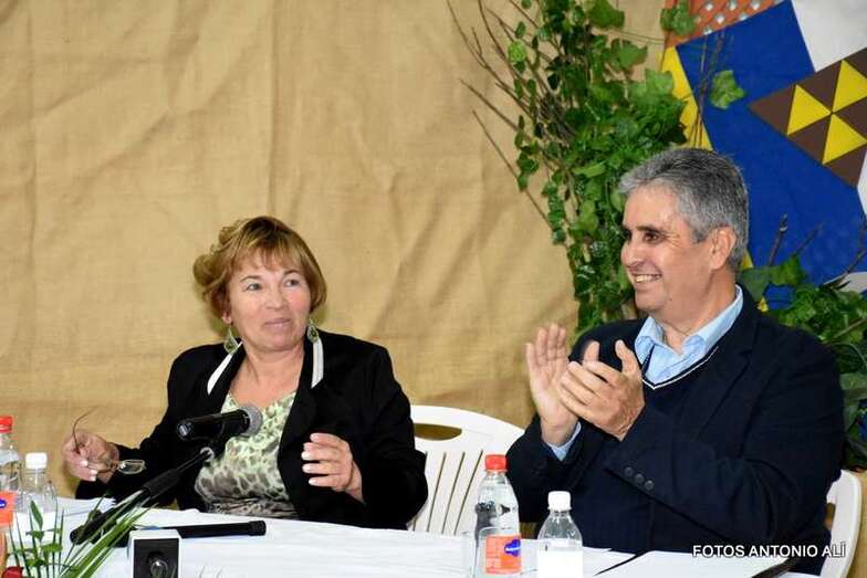 Momento de la lectura del pregón (Foto Antonio Alí)